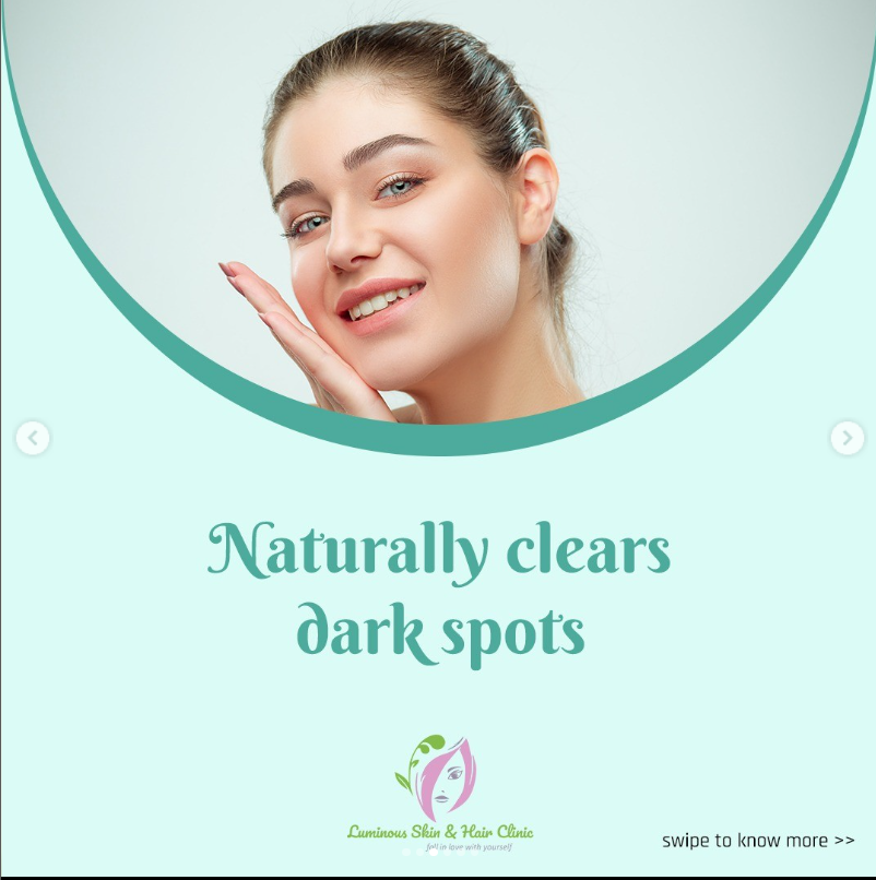 post for dr poornima’s hair and skin clinic